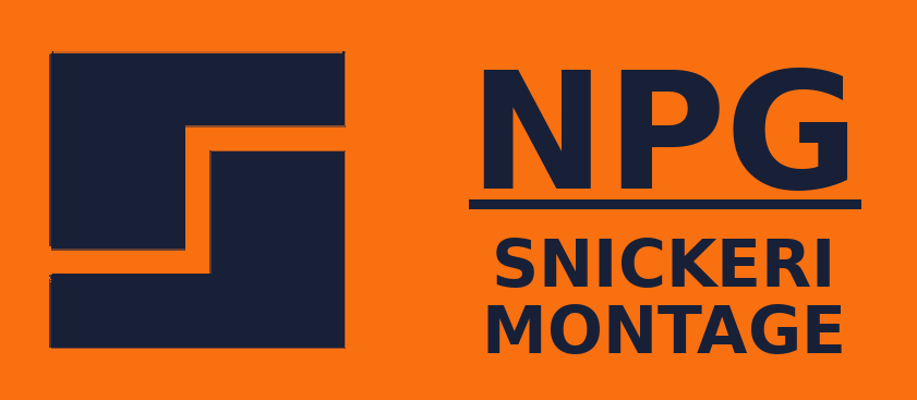 NPG Snickerimontage logotyp